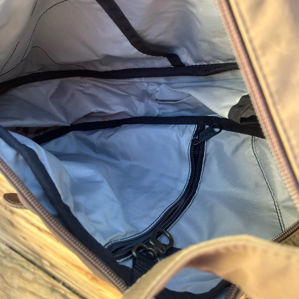 AMERIBAG | Stylish Tan Men's Sling Bag